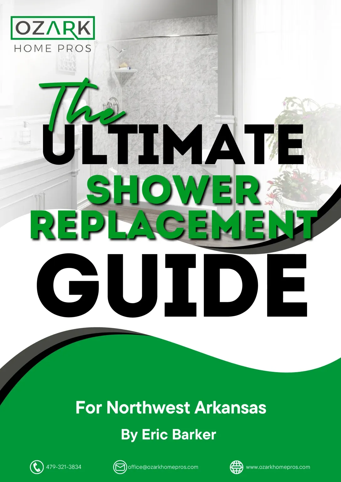 A screenshot of the Shower Replacement Guide from Twist & Spout